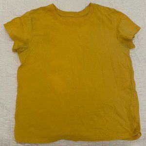 Urban Outfitters Mustard Yellow baby tee